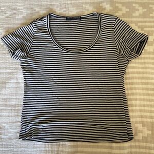 Striped Brandy Melville Crop Top